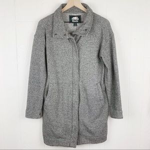 Roots Canada Longline Sweatshirt Jacket